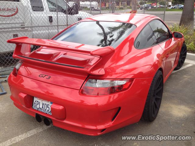 Porsche 911 GT3 spotted in Del Mar, California