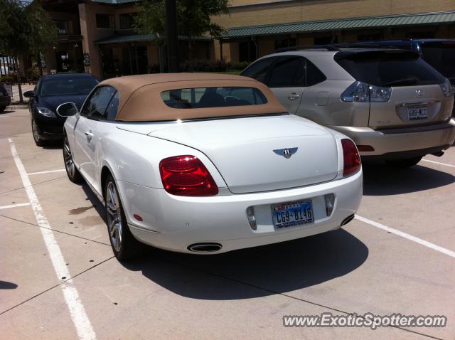 Bentley Continental spotted in Dallas, Texas