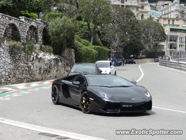 Lamborghini Aventador spotted in Monaco, Monaco