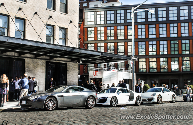 Aston Martin Vantage spotted in Manhattan, New York