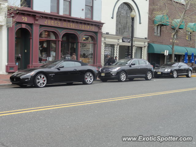 Maserati GranCabrio spotted in Red Bank, New Jersey