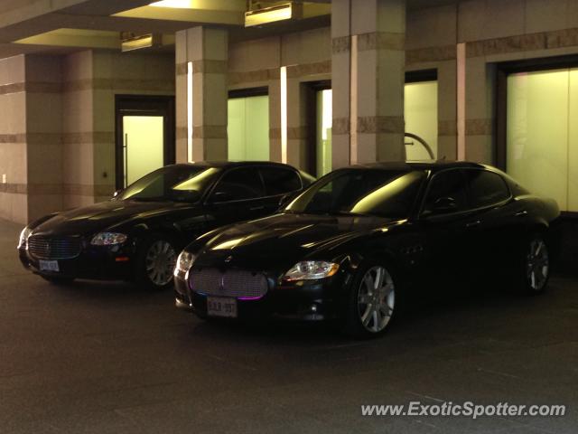 Maserati Quattroporte spotted in Toronto, Canada