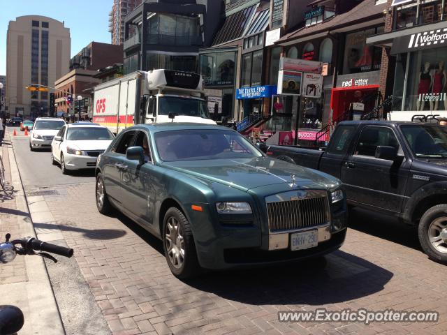 Rolls Royce Ghost spotted in Toronto, Canada