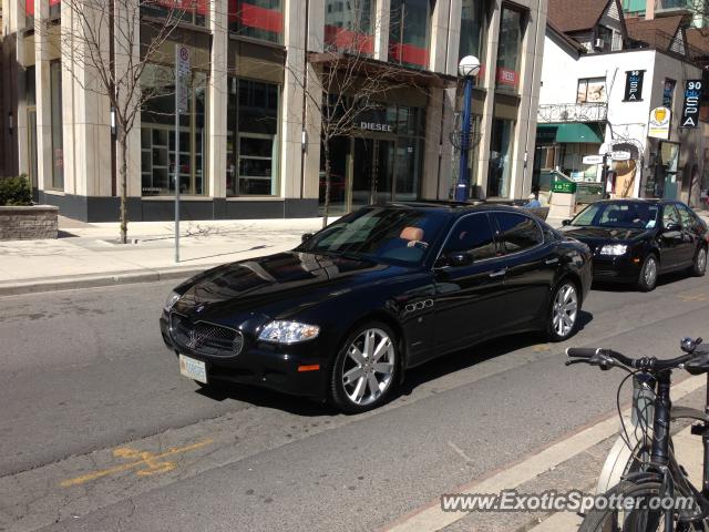 Maserati Quattroporte spotted in Toronto, Canada