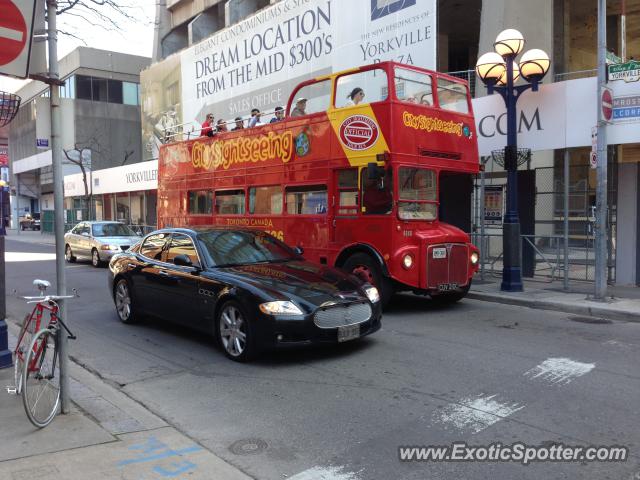 Maserati Quattroporte spotted in Toronto, Canada