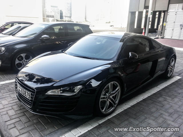 Audi R8 spotted in Dubai, United Arab Emirates