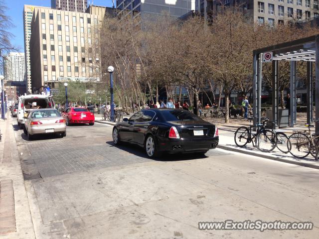 Maserati Quattroporte spotted in Toronto, Canada