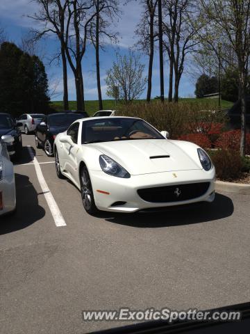 Ferrari California spotted in Ancaster, Canada