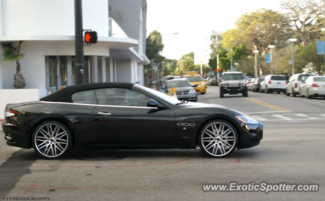 Maserati GranCabrio spotted in Miami, Florida