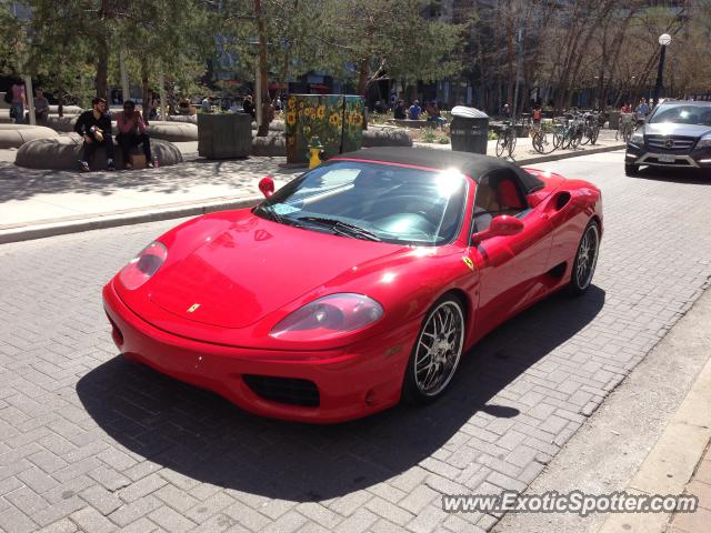 Ferrari 360 Modena spotted in Toronto, Canada