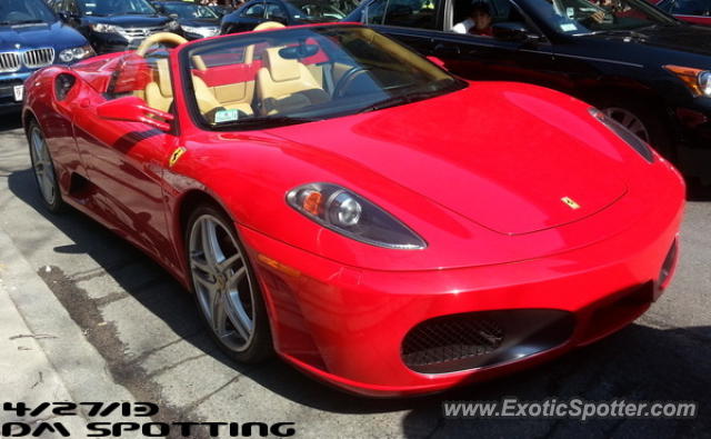 Ferrari F430 spotted in Boston, Massachusetts