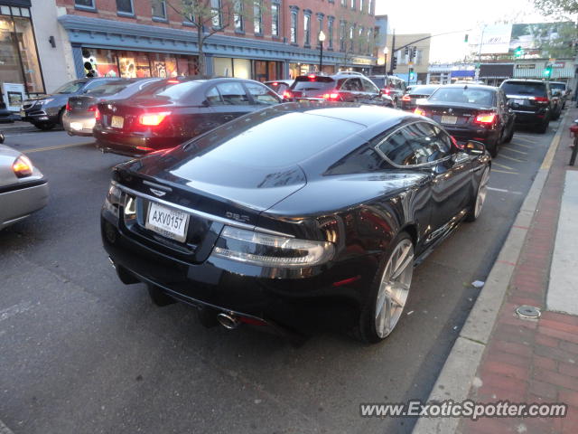 Aston Martin DBS spotted in Red Bank, New Jersey