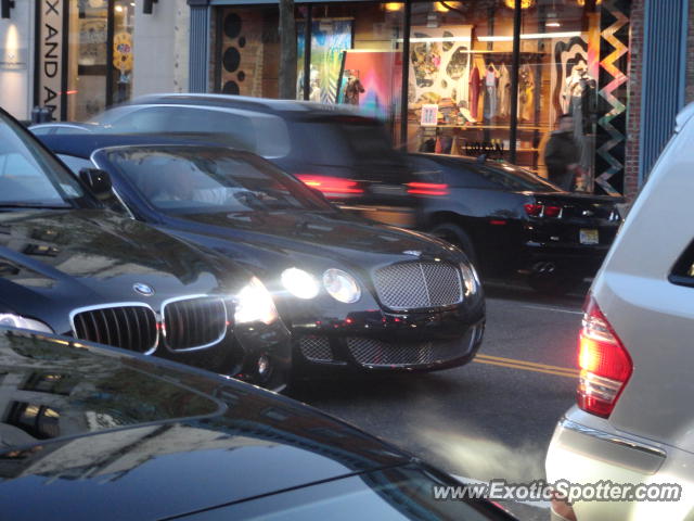 Bentley Continental spotted in Red Bank, New Jersey