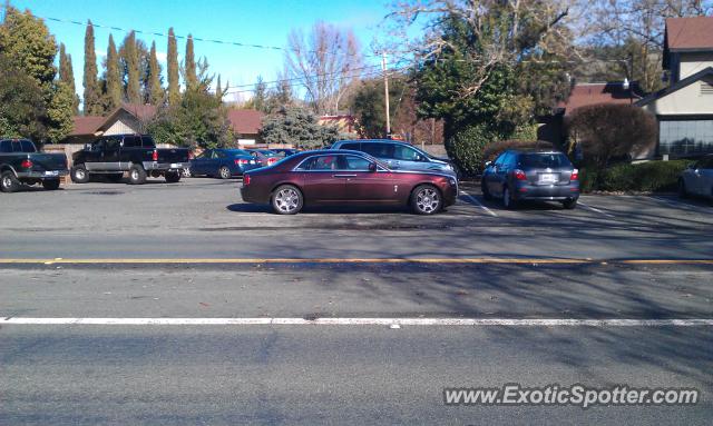 Rolls Royce Ghost spotted in Santa Rosa, California