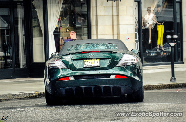 Mercedes SLR spotted in Greenwich, Connecticut