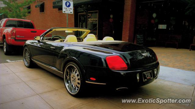 Bentley Continental spotted in Riverside, California