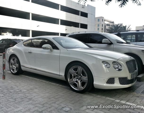 Bentley Continental spotted in Dubai, United Arab Emirates