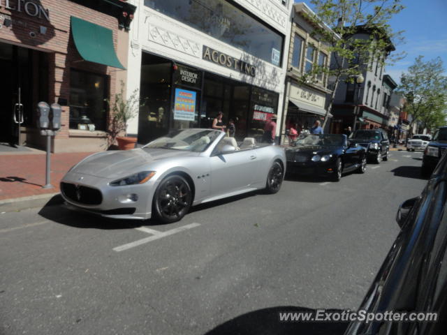 Maserati GranCabrio spotted in Red Bank, New Jersey