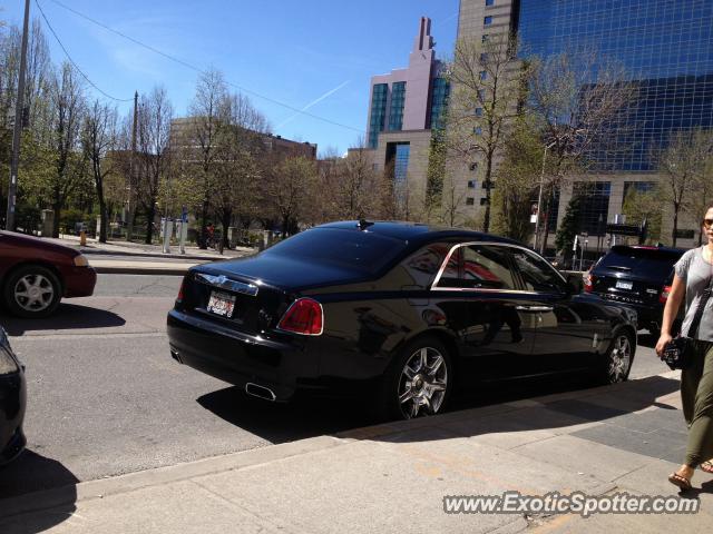 Rolls Royce Ghost spotted in Toronto, Canada