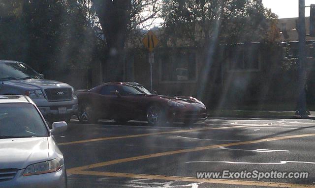 Dodge Viper spotted in Santa Rosa, California