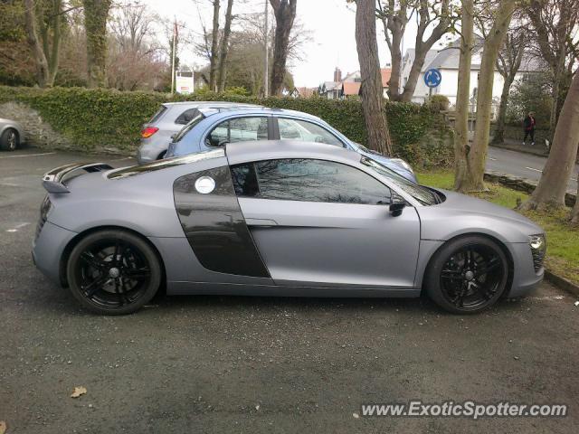 Audi R8 spotted in Douglas, United Kingdom