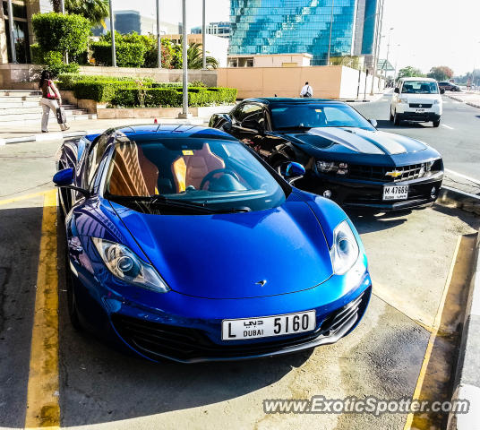 Mclaren MP4-12C spotted in Dubai, United Arab Emirates