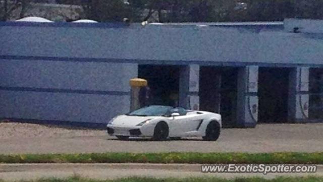 Lamborghini Gallardo spotted in Omaha, Nebraska