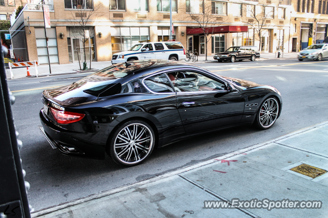 Maserati GranTurismo spotted in Manhattan, New York