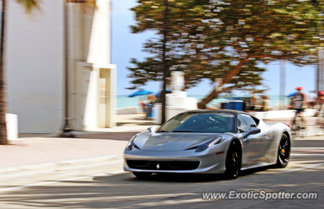 Ferrari 458 Italia spotted in Ft Lauderdale, Florida