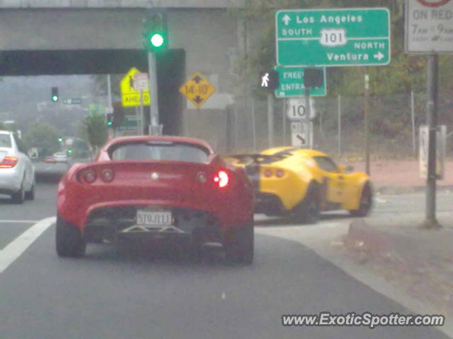 Lotus Elise spotted in Los Angeles, California