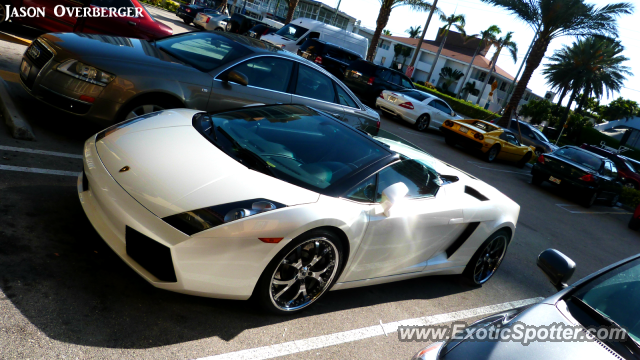 Lamborghini Gallardo spotted in Bal Harbour, Florida