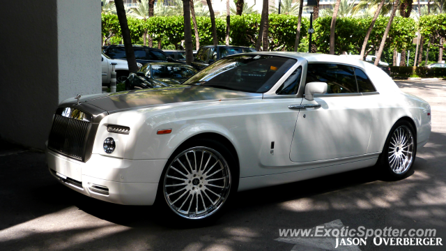 Rolls Royce Phantom spotted in Bal Harbour, Florida