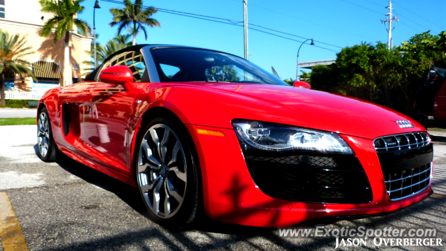 Audi R8 spotted in Bal Harbour, Florida