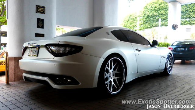 Maserati GranTurismo spotted in Miami, Florida