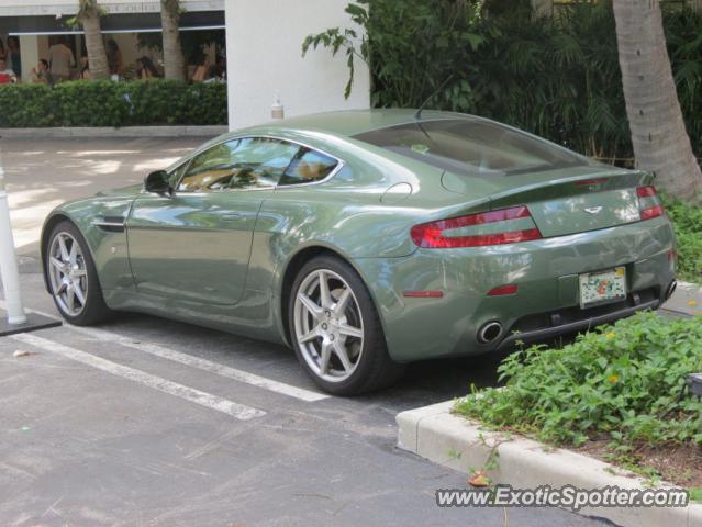 Aston Martin Vantage spotted in Bal Harbour, Florida