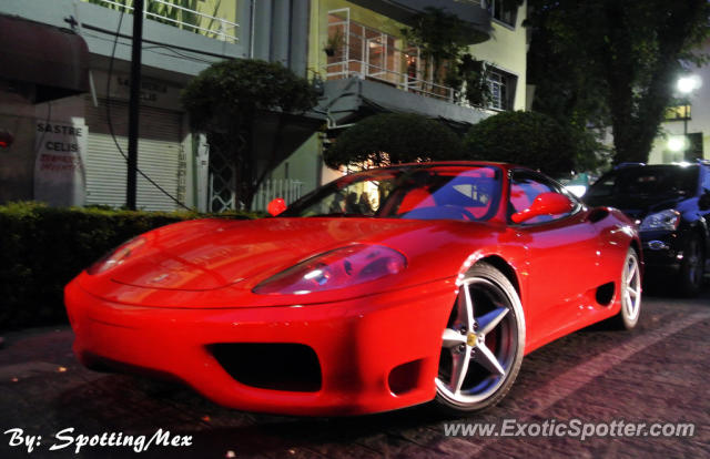 Ferrari 360 Modena spotted in Mexico City, Mexico