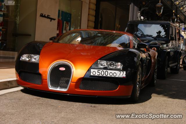 Bugatti Veyron spotted in Monaco, Monaco