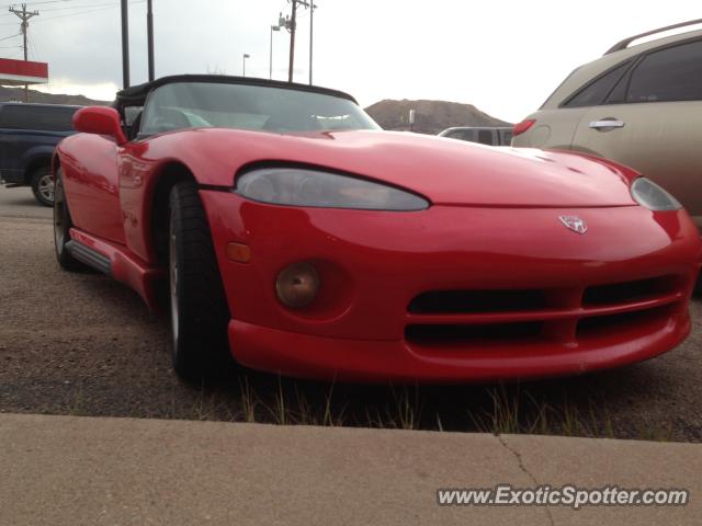 Dodge Viper spotted in Castle rock, Colorado