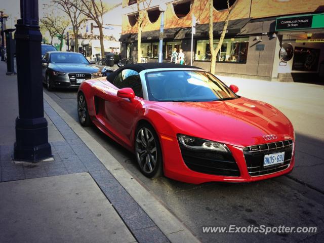 Audi R8 spotted in Toronto, Canada