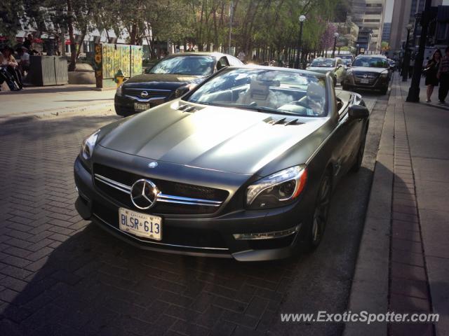 Mercedes SL 65 AMG spotted in Toronto, Canada