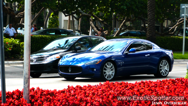 Maserati GranTurismo spotted in Bal Harbour, Florida