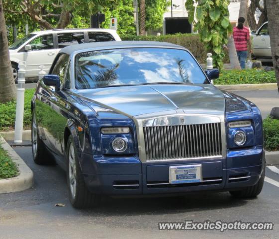 Rolls Royce Phantom spotted in Bal Harbour, Florida