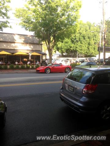 Ferrari 458 Italia spotted in Bethesda, Maryland