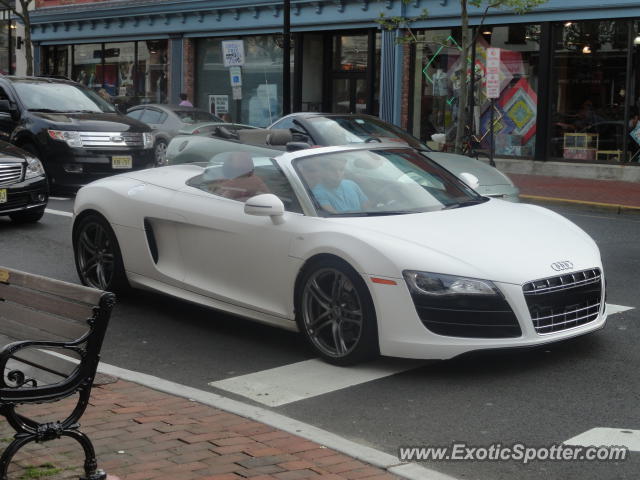 Audi R8 spotted in Red Bank, New Jersey