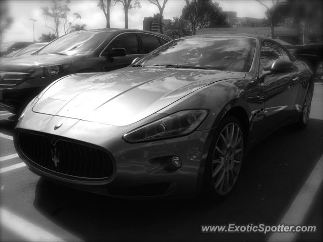 Maserati GranCabrio spotted in La Jolla, California