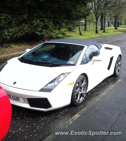 Lamborghini Gallardo spotted in Glasgow, United Kingdom