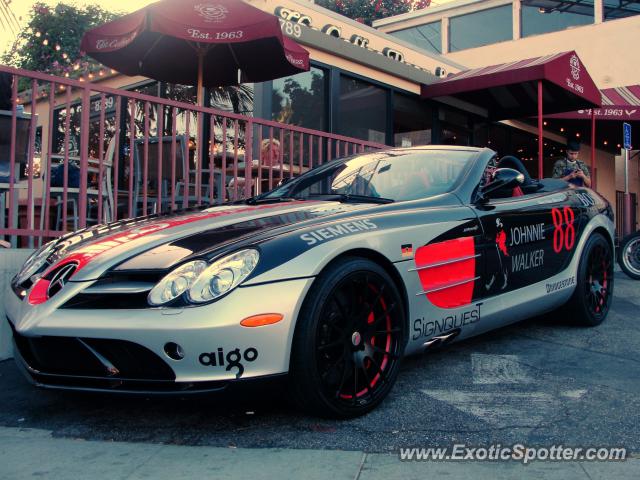 Mercedes SLR spotted in Los Angeles, California