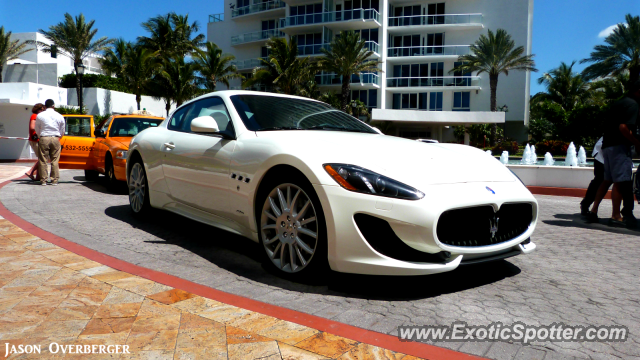 Maserati GranTurismo spotted in South Beach, Florida