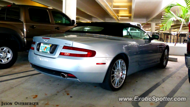 Aston Martin DB9 spotted in Bal Harbour, Florida