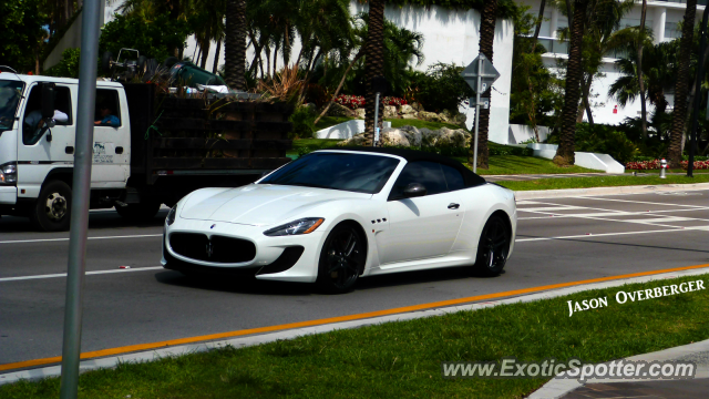 Maserati GranTurismo spotted in Bal Harbour, Florida